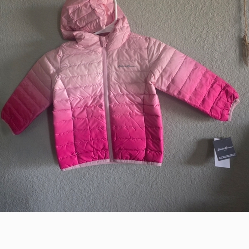 Eddi bauer Pink Kids Lightweight Puffer Jacket